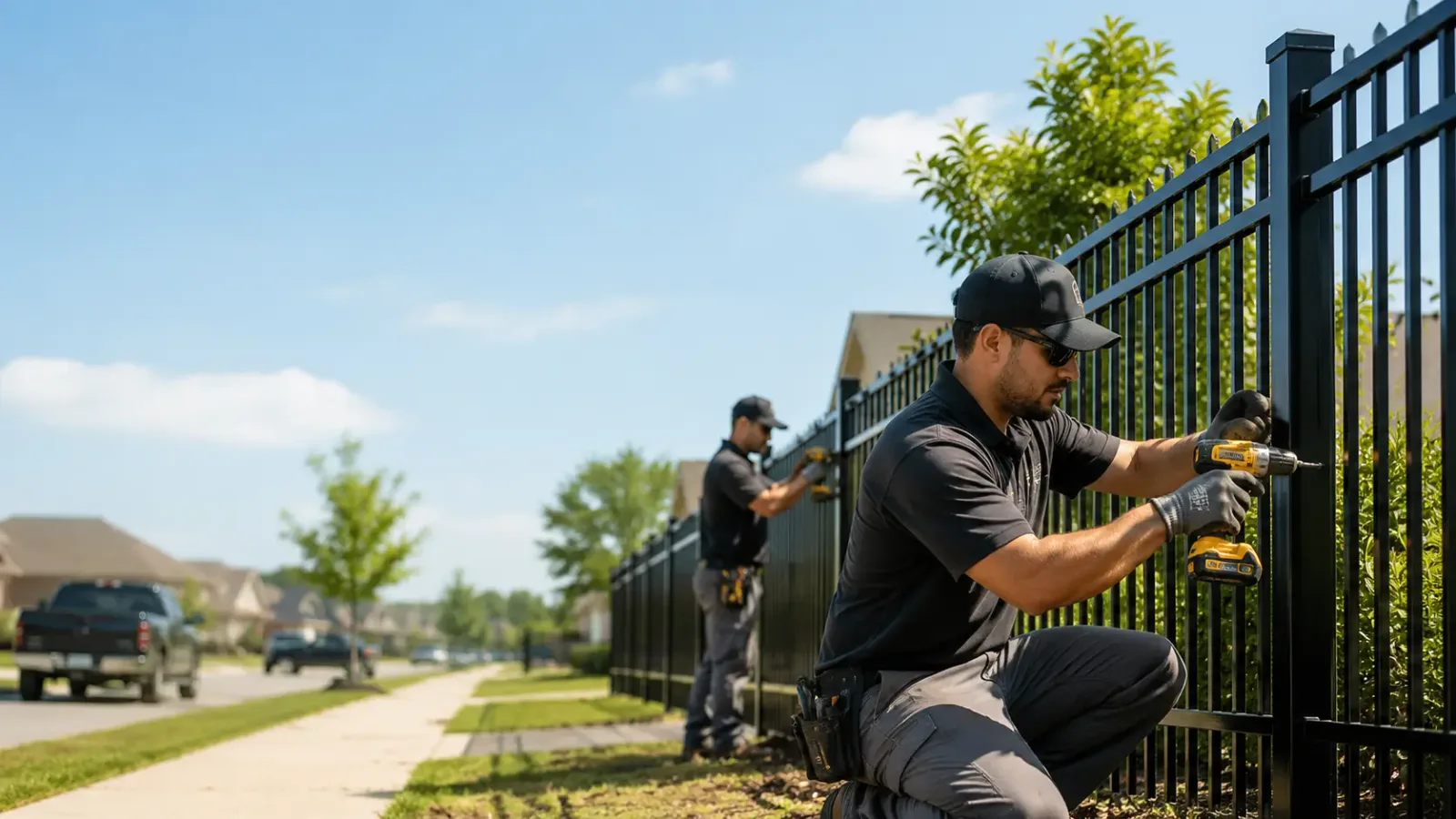 Metal Fence Installation in Redkey, IN